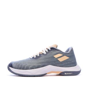 Chaussures de Badminton Bleu/Orange Femme Babolat Shadow Spirit 2 pas cher
