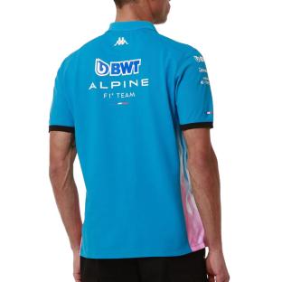 Polo Turquoise Homme Kappa Adrem vue 2