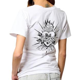 T-Shirt Blanc Femme Kaporal VALM vue 2