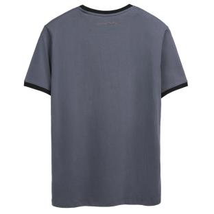 T-Shirt Gris Foncé Homme Teddy Smith Tee 2 vue 0