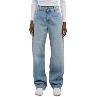 Jean Baggy Bleu Clair Femme Teddy Smith Tomboy pas cher
