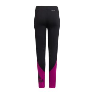 Legging Noir/Rose Fille Adidas Bl Tig vue 2