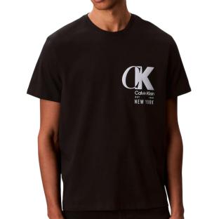 T-shirt Noir Homme Calvin Klein Jeans Ss 20s Eu vue 0
