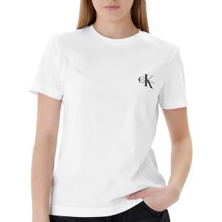 Lot de 2 T-Shirt Gris/Blanc Femme Calvin Klein Jeans Monologo vue 0