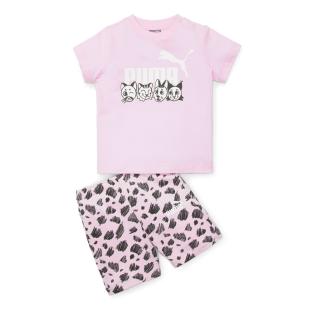 Ensemble Rose Fille Puma Mates Set pas cher