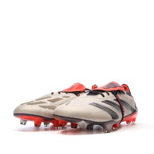 Chaussures de Foot Taupes Mixte Adidas Predator Elite FT FG vue 6