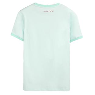 T-shirt Vert Menthe Garçon Teddy Smith 61007493D vue 0