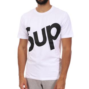 T-shirt Blanc Homme Supreme Grip Achy vue 0