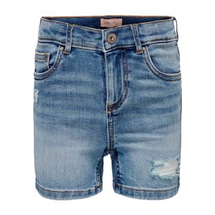 Short Skinny en Jean Bleu Fille Kids Only Special Bright pas cher