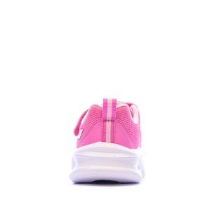 Baskets Rose Fille Skechers Sola Glow vue 0