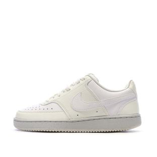 Baskets Jaune Clair Enfant Nike Court Vision Lo vue 0