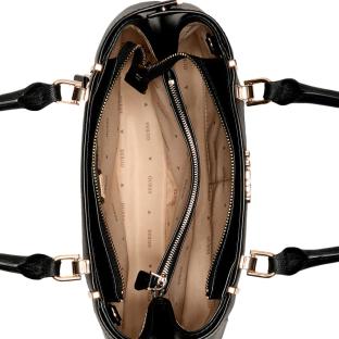 Sac à Bandoulière Noir Femme Noir Guess Anadela vue 3