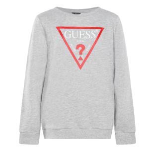 Sweat Gris Garçon Guess pas cher
