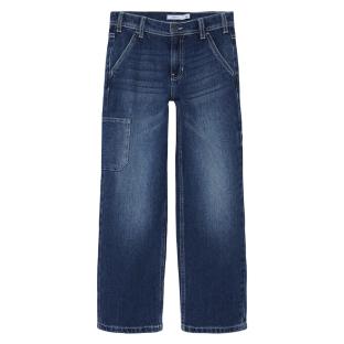 Jean Regular Bleu Foncé Fille Name it Straight 5950 pas cher