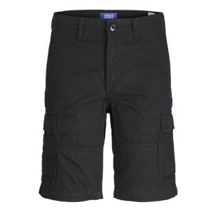 Short Noir Garçon Jack & Jones Cargo 12274580 pas cher