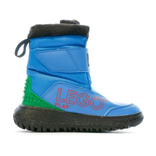 Après-Ski Bleu Garçon Adidas Lego Winterplay vue 2