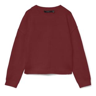 Pull Bordeaux Femme Vero Moda Besti pas cher
