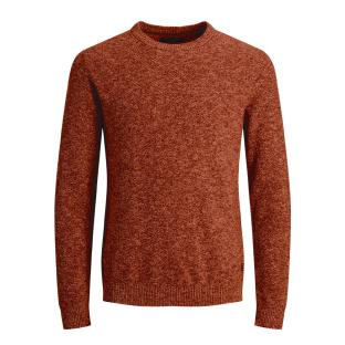 Pull Orange Homme Jack & Jones Tyler pas cher