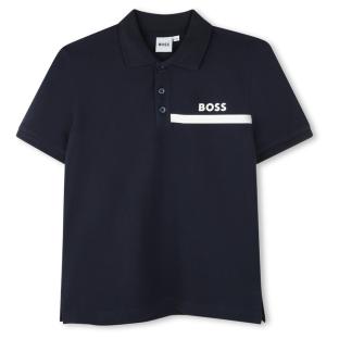 Polo marino para niño de Hugo Boss J52730 ver 0