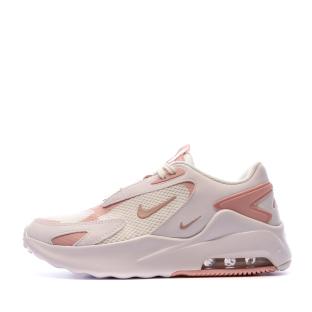 Baskets Rose/Blanc Femme Nike Air Max Bolt pas cher