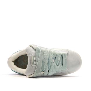 Baskets Turquoise Femme Puma Suede XL vue 4
