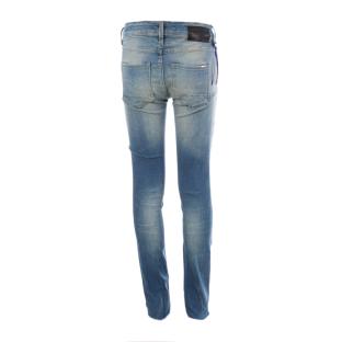 Jean Slim Bleu Clair Femme G-Star 3301 60654 vue 2