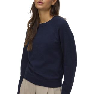 Pull Marine Femme Vero Moda Wonderful pas cher