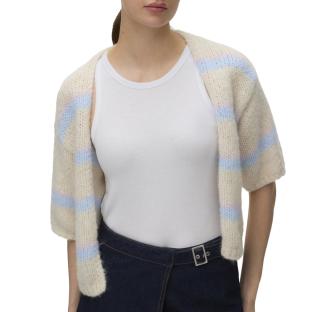 Gilet Jaune/Bleu Femme Vero Moda Maybe vue 0