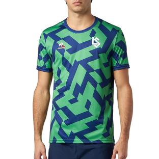Maillot de rugby Marine/Vert Homme Le Coq Sportif Lausanne vue 0