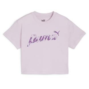 T-Shirt Violet Fille Puma Blossom pas cher