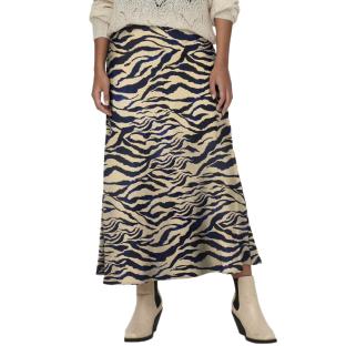 Jupe Beige/Marine Femme JDY Urba pas cher