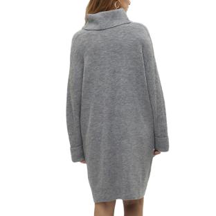 Robe Pull Grise Femme Vero Moda Vmjupiter vue 2