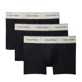 X3 Boxers Noir Homme Calvin Klein Jeans Heritage vue 0