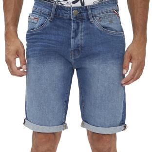 Short Jean Homme Paname Brothers BANDY pas cher