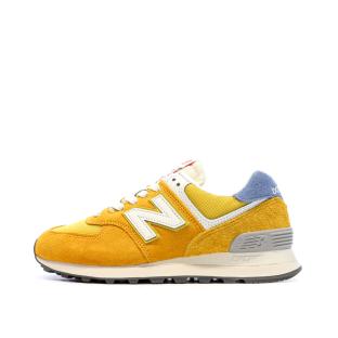 ML574 Baskets Jaune Moutarde Femme New Balance vue 0