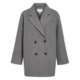 Manteau Gris Femme Vila Sakaya pas cher