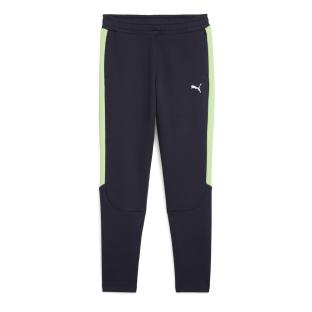 Jogging Marine/Vert Garçon Puma Evostripe Pants Dk B vue 0