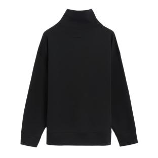 Sweat Noir Homme Nike Turtle Neck vue 2