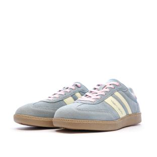 Baskets Bleu/Jaunes Femme Teddy Smith 120123 vue 6