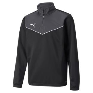 Sweat 1/4 de zip Noir/Gris Garçon Puma Indrise pas cher