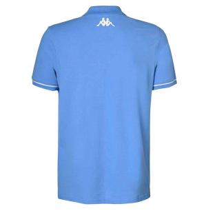 Polo Bleu Homme Kappa Barli vue 0