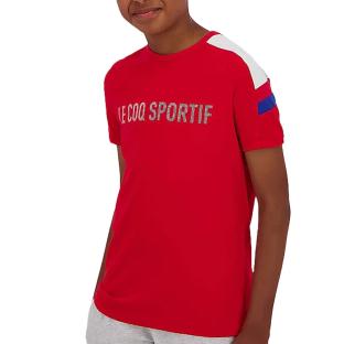 Camiseta Rojo Niño Le Coq Sportif Mini ver 0