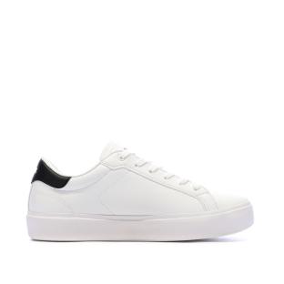 Baskets Blanches/Marine Ado Lacoste Powercourt vue 0