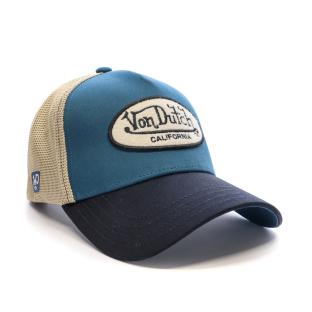 Casquette Beige/Bleu Homme Von Dutch Terry vue 2