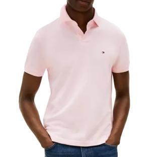 Polo Rose Homme Tommy Hilfiger 1985 Regulars vue 0