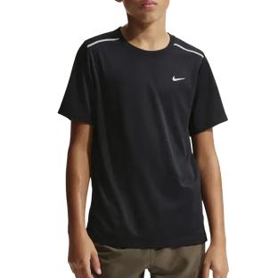 T-Shirt Noir Garçon Nike Running vue 0