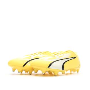 Chaussures de Foot Jaune Homme Puma Ultra Play MxSG vue 6