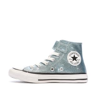 Baskets Bleu Fille Converse Coated Glitter pas cher