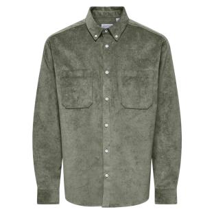 Chemise Verte Homme Only & Sons Washd pas cher