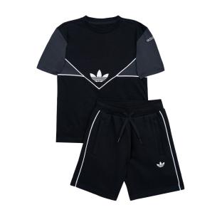 Ensemble Noir Garçon Adidas IL2479 vue 0